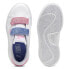 Кроссовки PUMA Smash 3.0 L Глиттер Велкро V PS White / Fast Pink / Blue Skies, 17.5 - фото #3