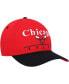 Фото #4 товара Men's Red, Black Chicago Bulls Super Hitch Adjustable Hat