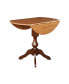 Фото #5 товара International Concept 42" Round Dual Drop Leaf Pedestal Table