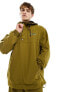 Volcom Longo pullover ski jacket in khaki Зеленый, L - фото #1