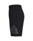 Фото #6 товара Шорты для малышей Adidas Big Boys AEROREADY® с эластичным поясом и большим логотипом