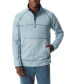 ფოტო #1 პროდუქტის Men's Quarter-Zip Long Sleeve Pullover Sweater