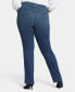 ფოტო #2 პროდუქტის Plus Size Marilyn Straight Leg Jeans