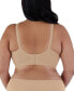 ფოტო #2 პროდუქტის Women's Body Silk Seamless Full Cup Nursing Bra