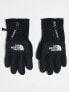 The North Face Denali Etip touchscreen compatible fleece gloves in black