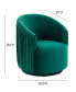 London Pleated Swivel Chair