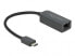 Delock 66645 - USB Type-C - LAN RJ45 - 0.16 m - Black