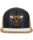 Men's Black, Tan Chicago Bulls Day One Snapback Hat