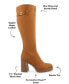 Фото #7 товара Women's Letice Tru Comfort Foam Wide Width Wide Calf Platform Square Toe Boots