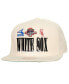 ფოტო #2 პროდუქტის Men's Cream Chicago White Sox Reframe Retro Snapback Hat