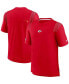 Фото #2 товара Men's Red Kansas City Chiefs Sideline Player UV Performance T-shirt