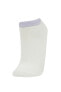 Kadın 5'li Pamuklu Patik Çorap B6021axns