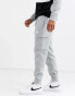 Фото #1 товара Nike Club cuffed cargo joggers in grey