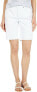 Фото #1 товара Шорты женские NYDJ 274674 Ella Denim Shorts с белой вышивкой Scallop Optic White 2 /длина по внутреннему шву 9"
