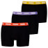 PUMA 701226820 boxers 3 units Black / Various Logo Colors, L - фото #1