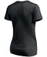 Фото #5 товара Women's Plus Size Black San Francisco Giants 2021 Postseason Locker Room V-Neck T-shirt