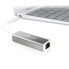 Фото #5 товара Адаптер USB-C™ к Ethernet j5create JCE133G - серый и белый