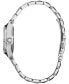 ფოტო #2 პროდუქტის Eco-Drive Women's Corso Diamond (1/10 ct. t.w.) Stainless Steel Bracelet Watch 28mm