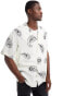 Фото #1 товара Jack & Jones revere collar shIrt with paisley print in white