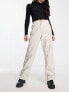 Фото #7 товара River Island straight cargo trouser in ecru