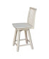 Фото #3 товара Mission Counter Height Stool with Swivel and Auto Return