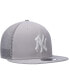 ფოტო #4 პროდუქტის Men's Gray New York Yankees 2023 On-Field Batting Practice 9FIFTY Snapback Hat