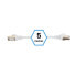 FTP Category 7 Rigid Network Cable iggual IGG318638 White 5 m
