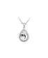 Фото #1 товара Hollywood Sensation large Crystal Teardrop Pendant Necklace for Women