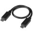 StarTech.com USB OTG Cable - Micro USB to Micro USB - M/M - 8 in. - 0.203 m - Micro-USB B - Micro-USB B - Black