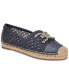 Фото #1 товара Women's Khiara Emblem Embellished Espadrille Flats