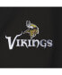 Men's Black Minnesota Vikings Sonoma Softshell Full-Zip Jacket