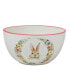 Фото #2 товара Easter Garden 6" Assorted Ice Cream Bowls, Set of 4