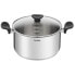 Фото #1 товара TEFAL E3084604 PRIMARY Auflaufform aus Edelstahl 24 cm / 5 l + Deckel / Induktionskompatibel