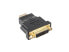 Фото #1 товара Lanberg AD-0014-BK - HDMI - DVI-D (F) (24 + 5) - Black
