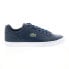 Фото #1 товара Lacoste Lerond Pro Bl 23 1 Cma Mens Blue Leather Lifestyle Sneakers Shoes