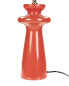 Фото #5 товара Настольная офисная лампа Beliani Moderne Lampe mit Schirm aus Kunstwildleder