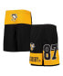 ფოტო #1 პროდუქტის Youth Boys Sidney Crosby Black Pittsburgh Penguins Pandemonium Name and Number Shorts