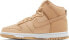 [DX2044-201] Womens Nike Dunk High Premium 'Vachetta Tan'