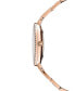 ფოტო #3 პროდუქტის Women's Swiss Cosmopolitian Rose Gold-Tone Stainless Steel PVD Bracelet Watch 35mm