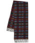 Фото #3 товара Men's Jacquard Plaid Scarf