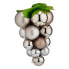 Фото #1 товара Ёлочный шарик виноград Маленький Серебристый Пластик 15 x 15 x 20 cm