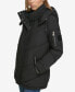 ფოტო #3 პროდუქტის Women's Mid-Length Long-Sleeve Puffer Jacket