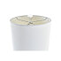 Фото #2 товара Настольная лампа DKD Home Decor Стеклянный Серебристый Металл Белый 25 x 25 x 78 cm 220 V 50 W