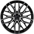 Damina Performance DM20 black polished 8.5x19 ET45 - LK5/112 ML66.6