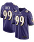 Фото #1 товара Men's Odafe Oweh Purple Baltimore Ravens 2021 NFL Draft First Round Pick Game Jersey