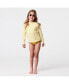 ფოტო #3 პროდუქტის Toddler, Child Girls Marigold Stripe LS Rash Top