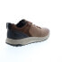 Фото #16 товара Florsheim Treadlite Plain Toe Mens Brown Leather Lifestyle Sneakers Shoes