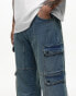 Good For Nothing cargo jeans in blue wash