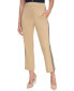 ფოტო #1 პროდუქტის Women's Side-Striped Ankle Pants