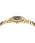 Women's Swiss Greca Flourish Gold Ion Plated Stainless Steel Bracelet Watch 35mm